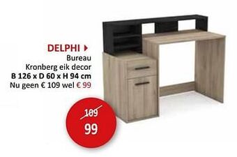 Weba Delphi bureau aanbieding