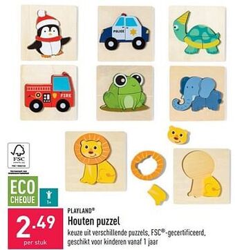 Houten puzzel