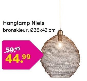 Leen Bakker Hanglamp niels aanbieding