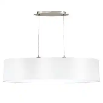 Deba Meubelen Hanglamp ovaal 100 cm, wit Wit aanbieding