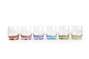 Makro Lav - Gurallar Glas 27,5 cl Adora Coral transparant 6 stuks aanbieding