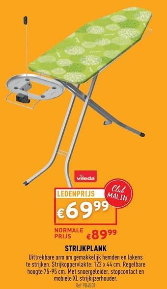 Trafic Strijkplank aanbieding