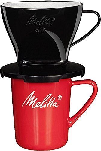 Makro Melitta Mug + Opzetfilter 1 x 2 aanbieding