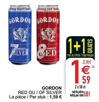 Gordon red ou - of silver
