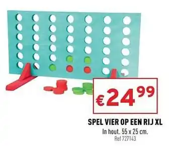 Spel vier op een rij xl
