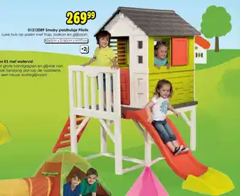 ToyChamp Smoby paalhuisje Pilotis B260cm x D160cm x H197cm aanbieding