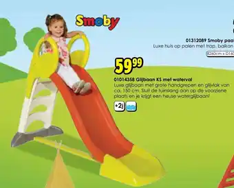 ToyChamp Glijbaan KS met waterval 150cm aanbieding
