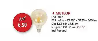 Meteor Led Lamp