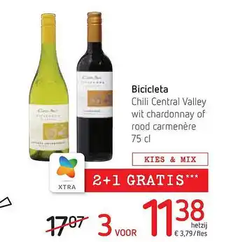Spar Bicicleto Chili Central Valley aanbieding