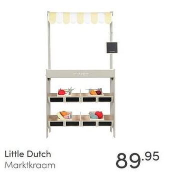 Baby & Tiener Little dutch marktkraam aanbieding