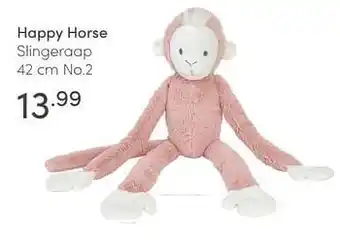 Baby & Tiener Happy horse slingeraap 42cm aanbieding