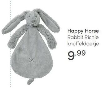 Baby & Tiener Happy horse rabbit richie knuffeldoekje aanbieding