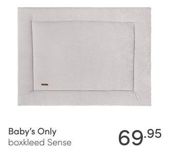 Baby & Tiener Baby`s only boxkleed sense aanbieding