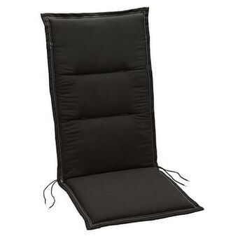 Leen Bakker Summerset tuinstoelkussen Club - zwart - 120x50 cm - Leen Bakker aanbieding