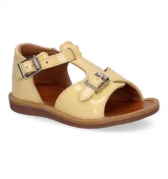 Torfs Pom d&aposApi Poppy Buckle Gele Sandalen aanbieding