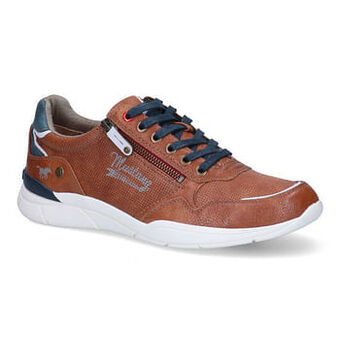 Torfs Mustang Cognac Veterschoenen aanbieding
