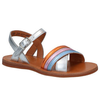 Torfs Pom d&aposApi Plaguette Lili Zilveren Sandalen aanbieding