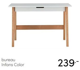 Baby & Tiener Bureau infans color aanbieding