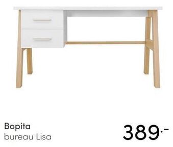 Baby & Tiener Bopita bureau lisa aanbieding