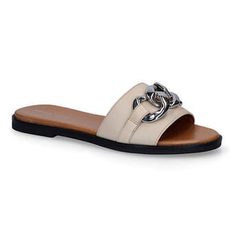 Torfs Geox Naileen Beige Slippers aanbieding