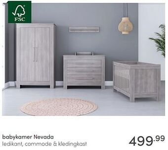 Baby & Tiener Babykamer nevada aanbieding