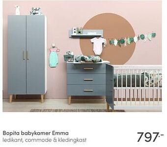 Baby & Tiener Bopita babykamer emma aanbieding