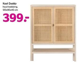 Leen Bakker Kast doddy aanbieding