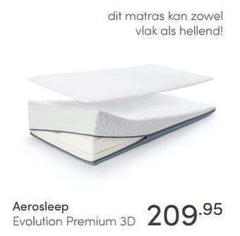 Baby & Tiener Aerosleep Evolution Premium 3D aanbieding