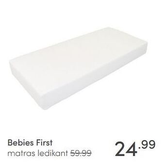 Baby & Tiener Bebies first matras ledikant aanbieding