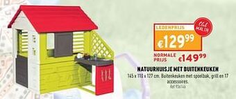 Natuurhuisje met buitenkeuken