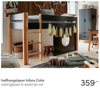 Baby & Tiener Halfhoogslaper infans color aanbieding