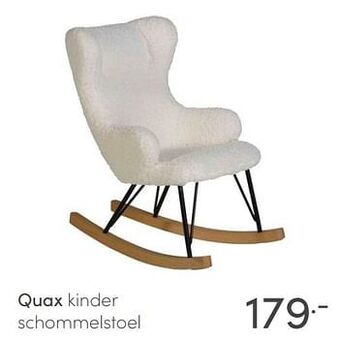 Baby & Tiener Quax kinder schommelstoel aanbieding