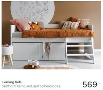 Baby & Tiener Coming kids bedbank xenia inclusief opberglades aanbieding