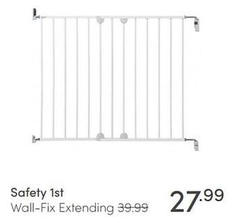 Baby & Tiener Safety 1st wall-fix extending aanbieding
