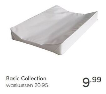 Baby & Tiener Basic collection waskussen aanbieding