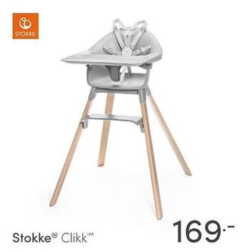 Baby & Tiener Stokke clikk aanbieding