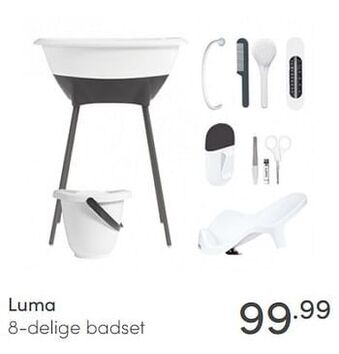 Baby & Tiener Luma 8-delige badset aanbieding