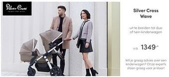 Baby & Tiener Silver cross wave aanbieding
