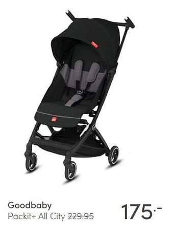 Baby & Tiener Goodbaby pockit+ all city aanbieding