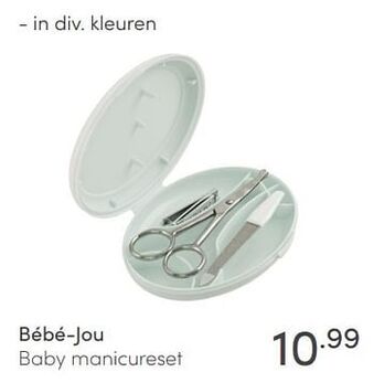 Baby & Tiener Bébé-jou baby manicureset aanbieding