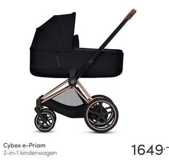 Baby & Tiener Cybex e-priam 2-in-1 kinderwagen aanbieding
