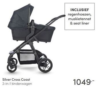 Baby & Tiener Silver cross coast 2-in-1 kinderwagen aanbieding