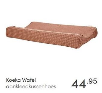 Baby & Tiener Koeka wafel aankleedkussenhoes aanbieding