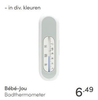 Baby & Tiener Bébé-jou badthermometer aanbieding
