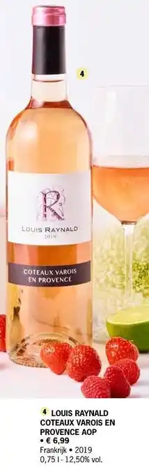 Lidl Louis raynald coteaux varois en provence aop 0.75 L aanbieding