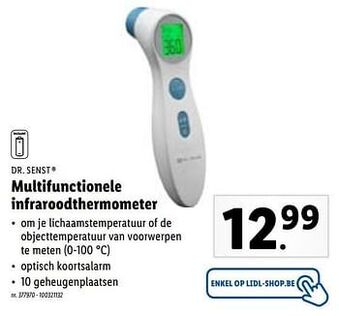 Dr. senst multifunctionele infraroodthermometer