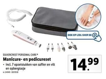 Silvercrest personal care manicure- en pedicureset