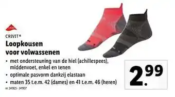 Lidl Loopkousen voor volwassenen aanbieding