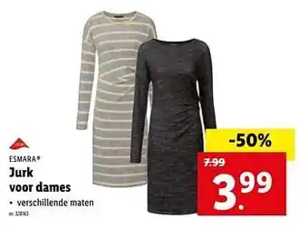 Lidl Jurk voor dames aanbieding