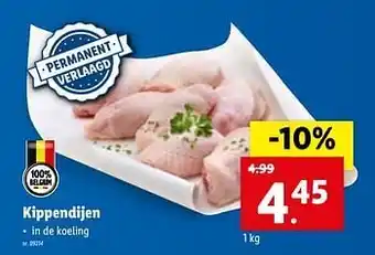 Lidl Kippendijen 1kg aanbieding